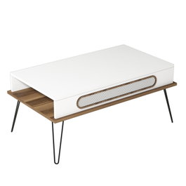 Hanah Home Mesa de centro Ekol - White